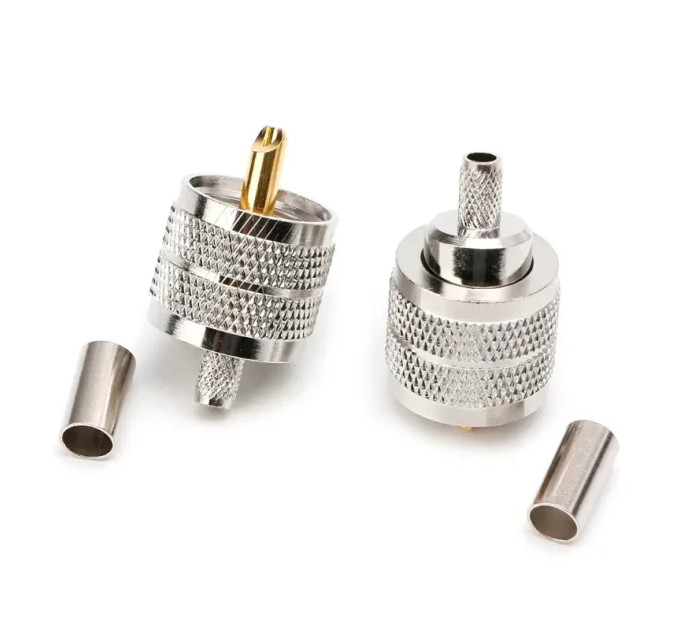 Разъем UHF male для кабеля RG58