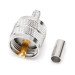 Разъем UHF male для кабеля RG58