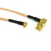 Пигтейл угловой SMA male на угловой MMCX 20 см RG-316