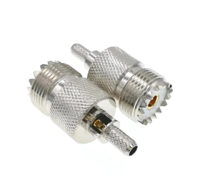 Разъем UHF female для кабеля RG58 (RG223)