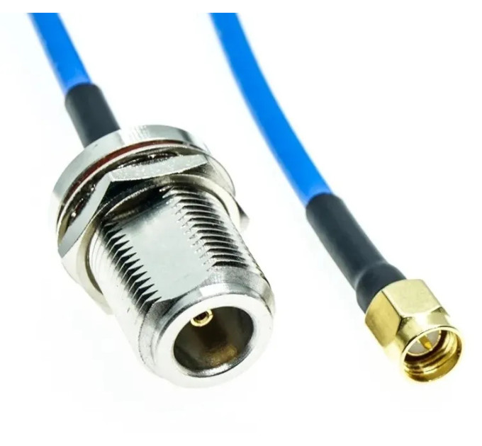 Перехідник антенний пігтейл N Female на SMA Male RG405
