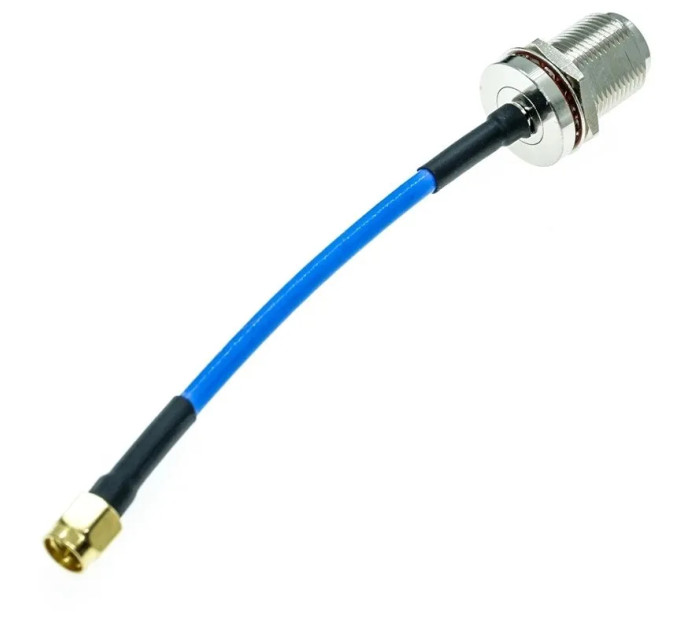 Перехідник антенний пігтейл N Female на SMA Male RG405