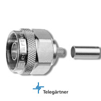 Разъем ВЧ N-male, G30 H155 LMR-240 Telegartner J01020A0119