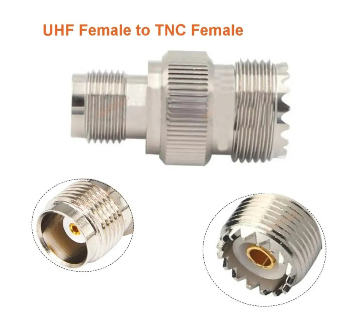 Адаптер TNC female - UHF female