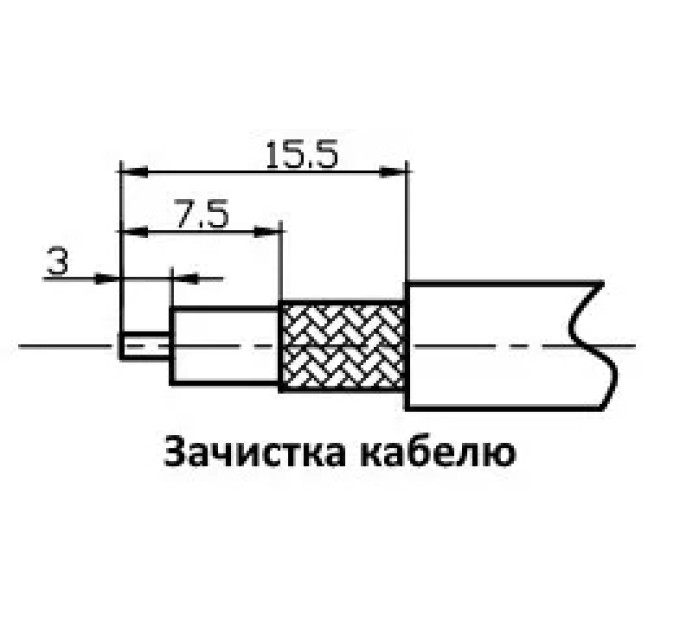 N-male RG-58 MyCell