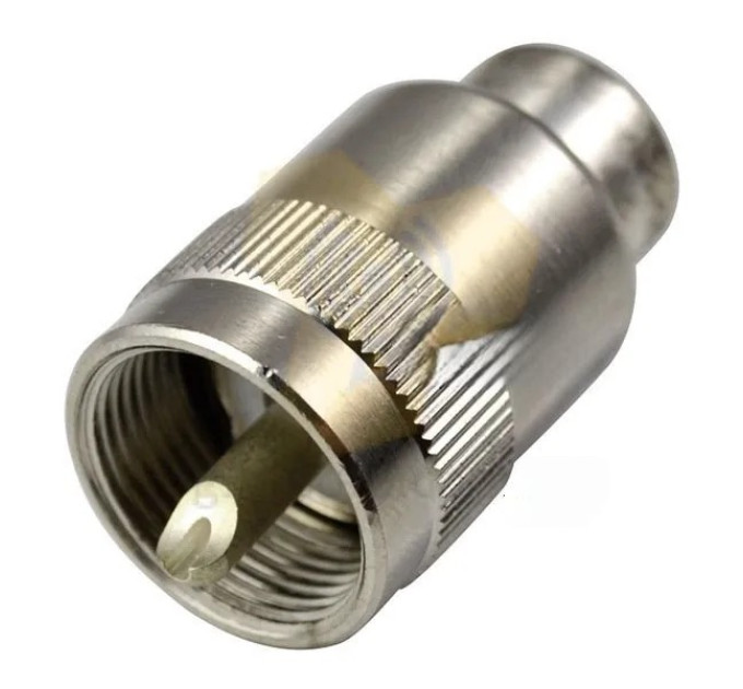 Разъем UHF male для кабеля RG 8 (RG213) пайка