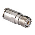 Разъем UHF female для кабеля RG 8 (RG213) пайка