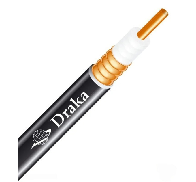 Фидер DRAKA NK Cable ВЧ 50 Ом кабель RFA 1/2"