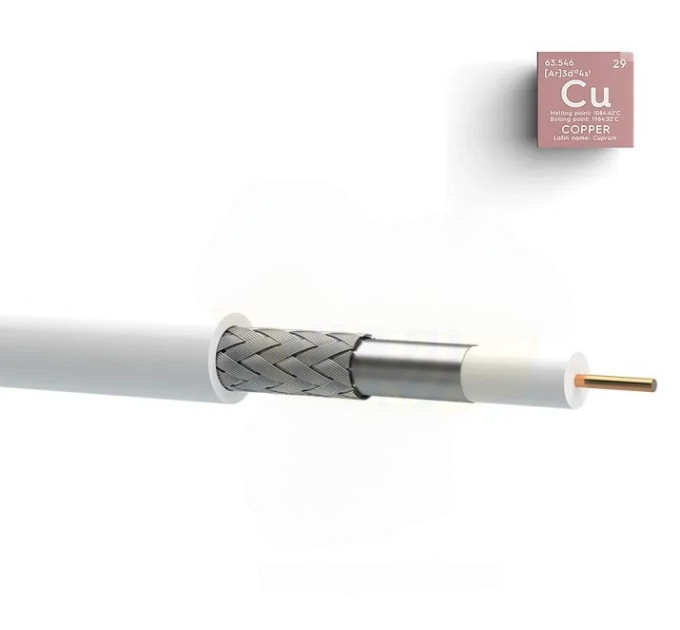 Кабель коаксиальный Одескабель F690 Cu (медь)