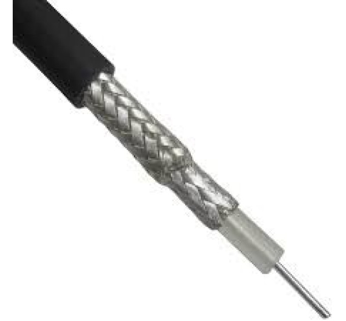 Кабель коаксиальный Sota RG-223/U 50 Ом MIL Silver