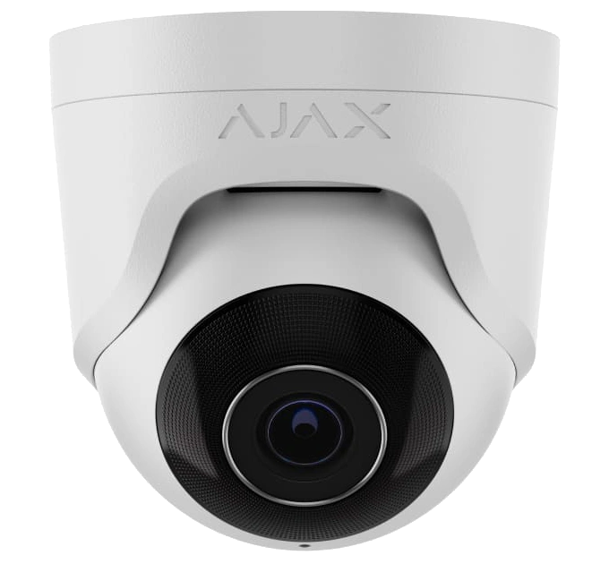 IP видеокамера Ajax TurretCam (8EU) ASP white 5МП (4мм)