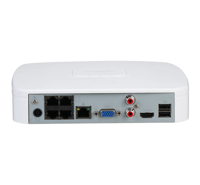 Видеорегистратор Dahua DHI-NVR2104-P-I2 4-канальный 1U 4PoE 1HDD WizSense