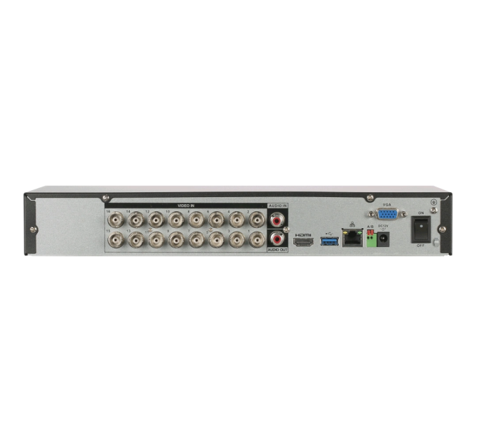 Видеорегистратор Dahua DH-XVR5116H-4KL-I3 16-канальный Penta-brid 4K-N/5MP WizSense