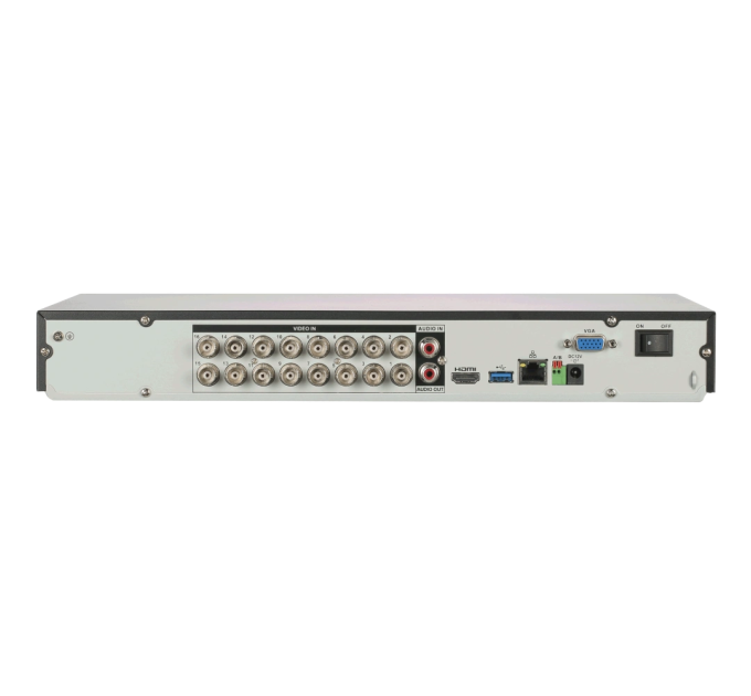 Видеорегистратор Dahua DH-XVR5216AN-4KL-I3 16-канальный 4K-N/5MP 1U 2HDD WizSense