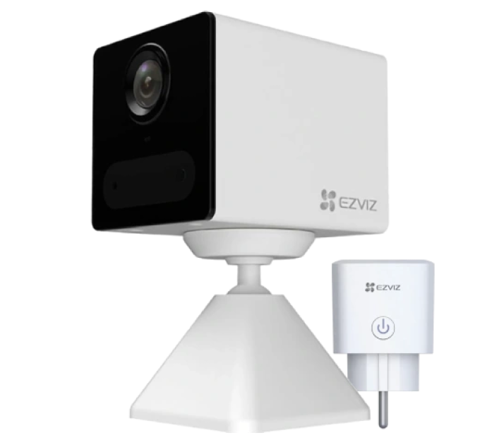 Комплект камеры и розетки Ezviz CS-CB2 (1080P,WH)+CS-T30-10B-EU