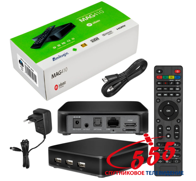 UHD Set-top Box for Android TM MAG410