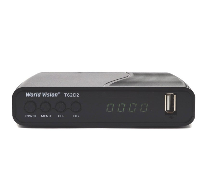 Т2 приставка World Vision T62D Dolby Digital DVB-T2