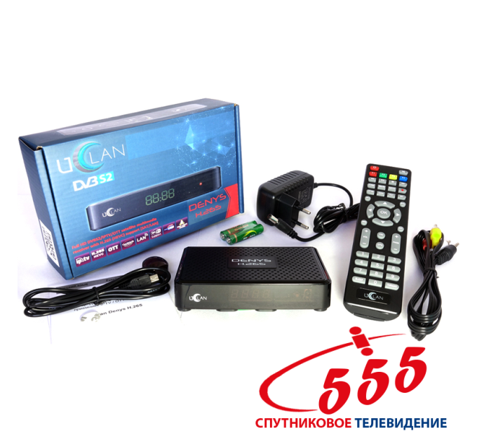 Супутниковий ресивер Uclan Denys H.265 (U2C Denys H.265)