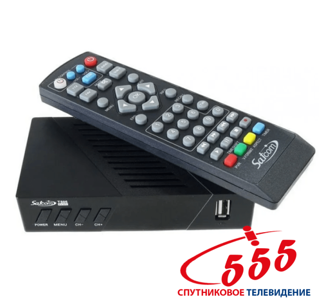 Satcom T505 Plus - Т2 тюнер