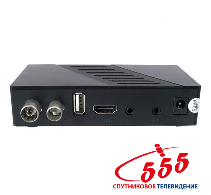 Satcom T505 PLUS DVB-T2 + пульт, що навчається.