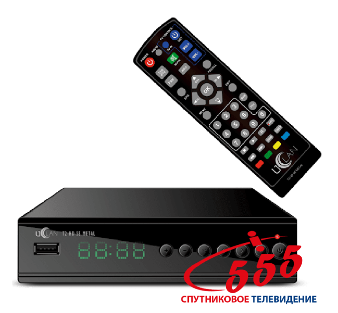 Эфирный тюнер Uclan T2 HD SE Metal 