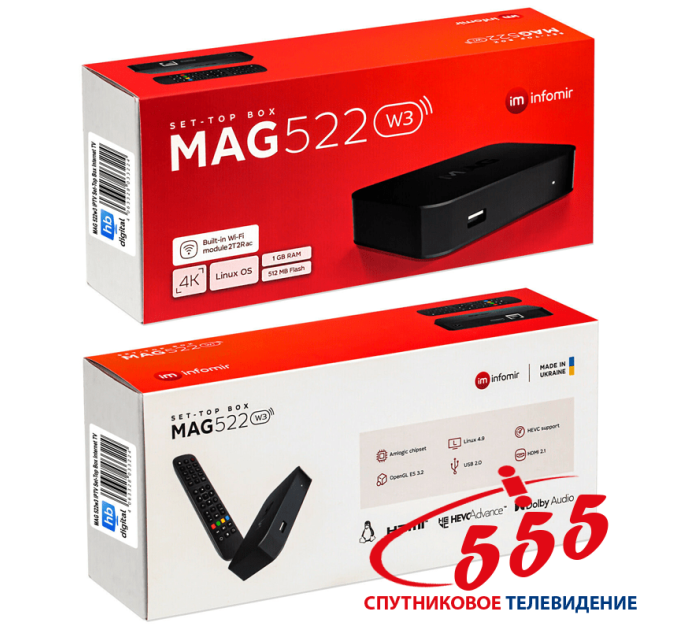 Mag 522w3 TV Box