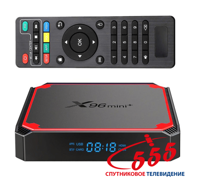 4K Smart TV приставка X96 Mini Plus 2/16 ГБ