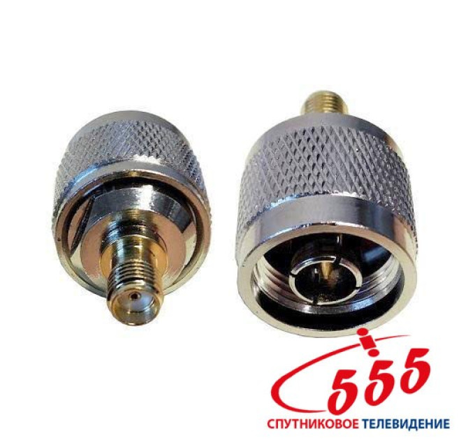 ВЧ перехідник N type male - SMA female