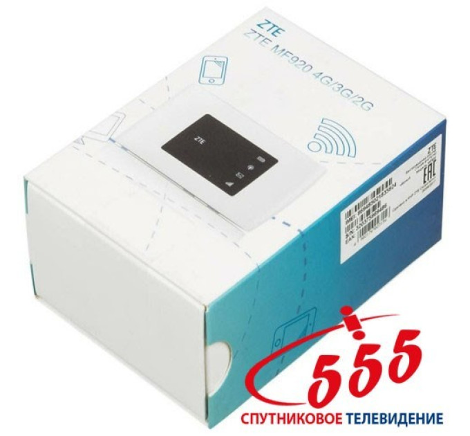 Мобильный 3G/4G WiFi роутер ZTE MF920U