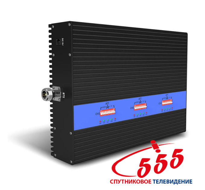 Репитер Lintratek KW25A-GDW для сигнала GSM/UMTS/LTE 900/1800/2100 МГц